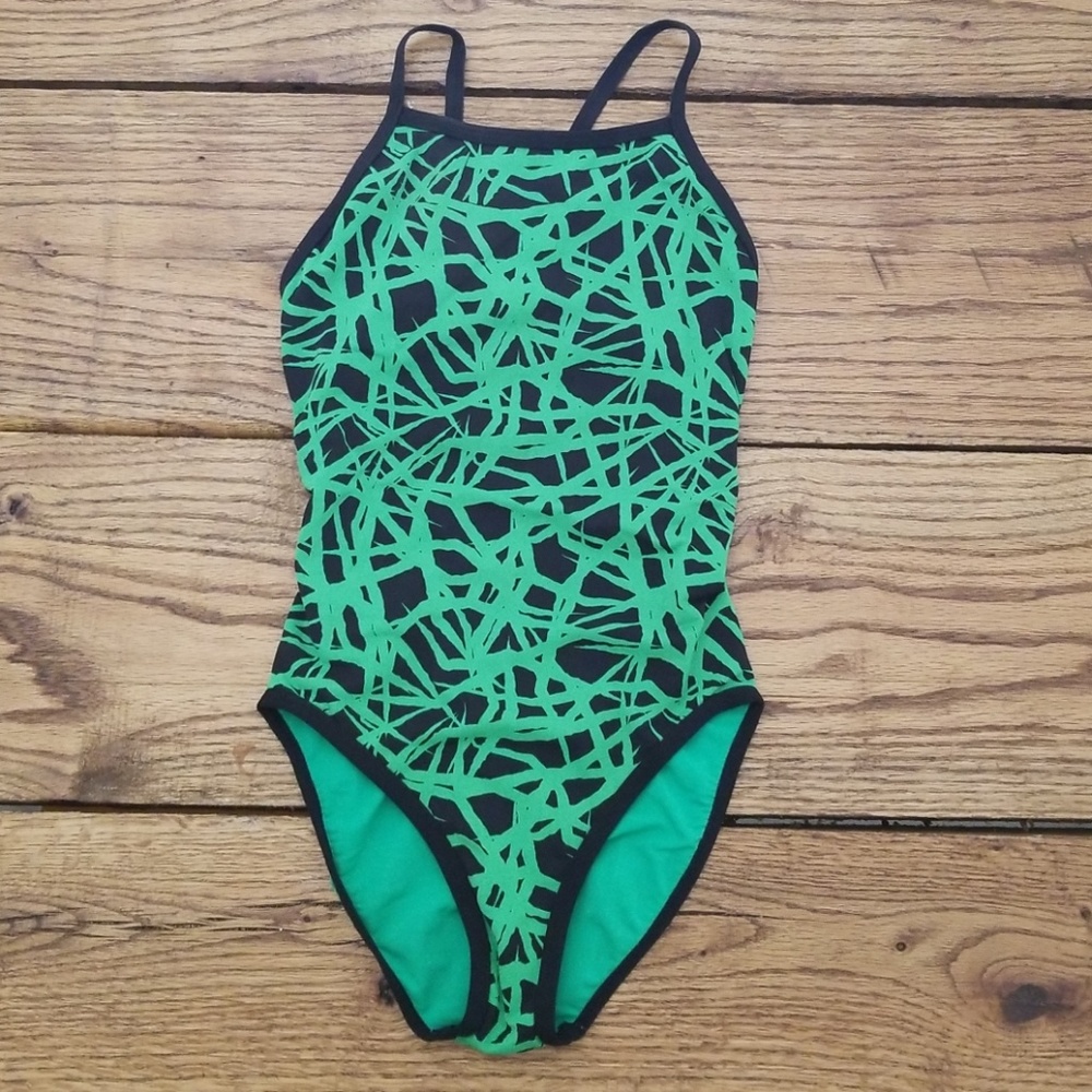 Dolfin Girls Reversible One-piece Swimsuit